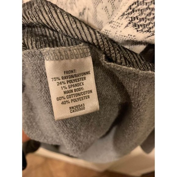 Van Heusen gray lace blouse - Picture 6 of 6